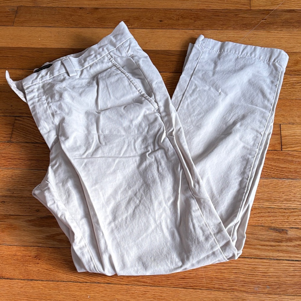 Banana Republic Men's Cream Chinos